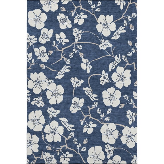 Dalyn Rugs Premium Machine Washable Mayfield AMF1032 Navy 2'6" x 3'10" Rug