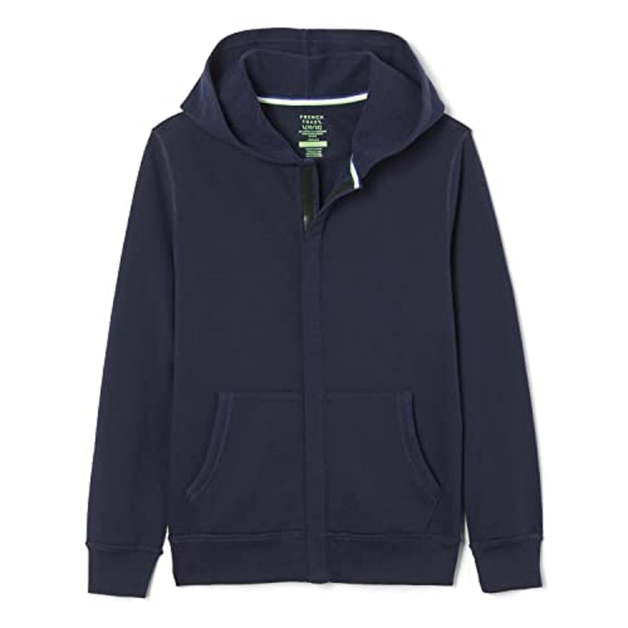 French Toast Kids' Adaptive Long Sleeve Fleece Hoodie with Flat Seams