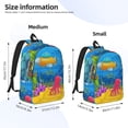 thumbnail image 2 of Fotbe Submarine And Landscape Mochila de Lona con Estampado, Mochila Duradera, Mochila Versátil de Alta Calidad, Mochila Compacta Vintage-Small, 2 of 5