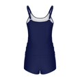 thumbnail image 5 of Breezora Women's Tankini Swim Set Modest Slimming Two Piece High Waisted Shorts Bathing Suit for Summer, 5 of 7