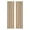 Beige #7, variant on Solid Color Silk Curtains for Bedroom & Kitchen | Heat Insulating, Blackout, Noise Reducing | Single Curtain Panel
