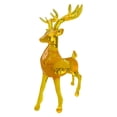 thumbnail image 3 of Figuras de renos, figuras de ciervos, esculturas de ciervos, decoración, estatuas de ciervos, decoración Amarillo, 3 of 8