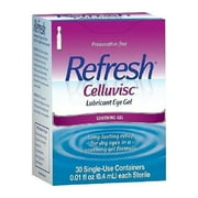 Celluvisc Lubricant Eye Gel Single-use Containers 30 Ea (Pack of 2)