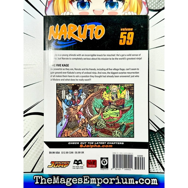 Naruto: Naruto, Vol. 59 (Series #59) (Paperback) - Walmart.com