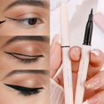 thumbnail image 3 of Delineador de ojos líquido negro y marrón, resistente al agua, duradero, secado rápido, no florece, lápiz líquido, herramientas cosméticas( Brown 02, 3 of 5