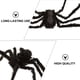 thumbnail image 5 of FELTECHELECTR Peluche de araña grande negra de 20 pulgadas para Halloween, decoración aterradora para casa embrujada, decoración de patio interior y exterior., 5 of 7