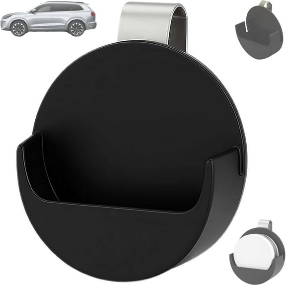 Dip Can Holder for Car, Cigarette Bag Case with Secure Closure, 3D Printed Visor Clip Holder for Zyn