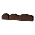 thumbnail image 6 of Rubberific Landscape Edging, 4' Brown Cobblestone Rubber Flower Garden Edging Border (4 Pack), 6 of 9