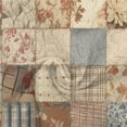 thumbnail image 6 of Davulos Plaid Patchwork Quilt for Twin Bed,2 Pieces Reversible Microfiber Summer Bedspread Coverlet Bedding Set for All Season(1 Quilt,1 Pillow Shams), 6 of 8