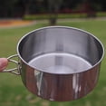 thumbnail image 3 of Utensilios de Cocina para Acampar Kusrkot Olla al Aire Libre de Acero Inoxidable, 3 of 8