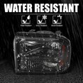 thumbnail image 6 of Spec-D Tuning Smoke Lens Headlights Compatible with 2005-2007 Ford F250 F350 F450 F550 Super Duty, 2005 Ford Excursion, L+R Pair Head Light Lamp Assembly, 6 of 6