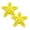 Yellow, variant on Starfish Dog Chew Toy - Squeaky Teeth Cleaning Toy for Small/Medium Dogs - Natural Toothbrush Design with Floating Water Toy Feature for Pool & Beach Play