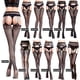 thumbnail image 2 of Ropa interior sexy para mujer Una generación de medias colgantes huecas Pantalones de jacquard Leggings Calcetines Europa y Estados Unidos Calcetines de rejilla, 2 of 6