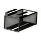 thumbnail image 2 of Soporte de tejido de cocina Soporte de papel higiénico bajo almacenamiento en estante Multifunción Toalla de toallas de toalla de toalla de papel para Vertical negro, 2 of 8