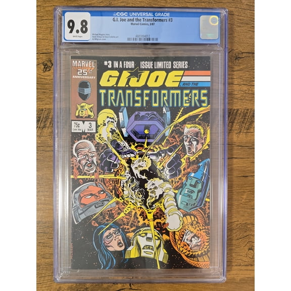 G.I. Joe and the Transformers #3 - CGC 9.8 Comic Book