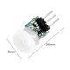 thumbnail image 3 of Módulo Am312 DC 2.7-12V AM312 IR Módulo de sensor humano de movimiento infrarrojo piroeléctrico PIR, 3 of 6