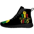 thumbnail image 3 of Aidianart African High Top Sneakers Womens High Top Shoes Size 8.5, 3 of 5