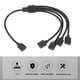 thumbnail image 5 of Cable Divisor ARGB De 1 A 4 Pines, Extensión Divisor RGB Direccionable 5 V Hembra A Hembra, Cable Sincronización LED ARGB Para Enfriador CPU Chasis Computadora Y Ventilador ARGB, 5 of 7