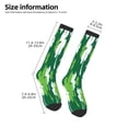 thumbnail image 2 of Sikiie Happy saint Patricks day Knee Socks, High Socks Long Stretchy Sock Women Knee High Stocking, Long Socks for Women, 2 of 6