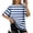 Dark Blue 3, variant on Women's Activewear Tops Loose Fit Breathable Athletic Shirt in Shape Retention Polyester for Gym Workout and Home Lounging in Plus Size Selection (Green, 2X-Large)