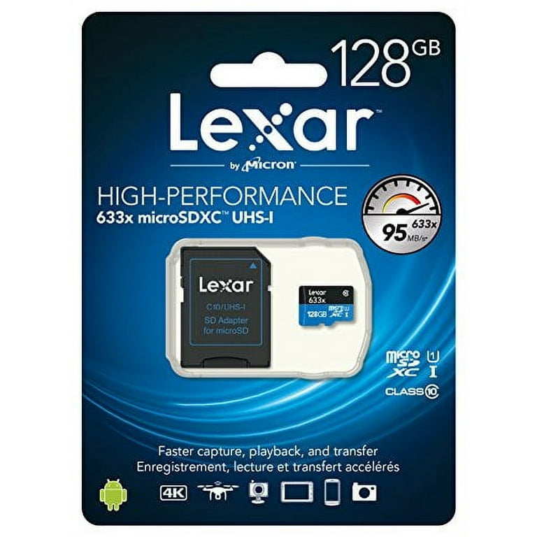 LEXAR Carte MicroSDXC High Performance 1066X 64Go 160 Mo/s - Micro SD et  Micro SDHC pas cher
