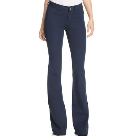 Michael Kors NEW Navy Blue Women's Size 2X34 Flare Khakis Chinos Pants