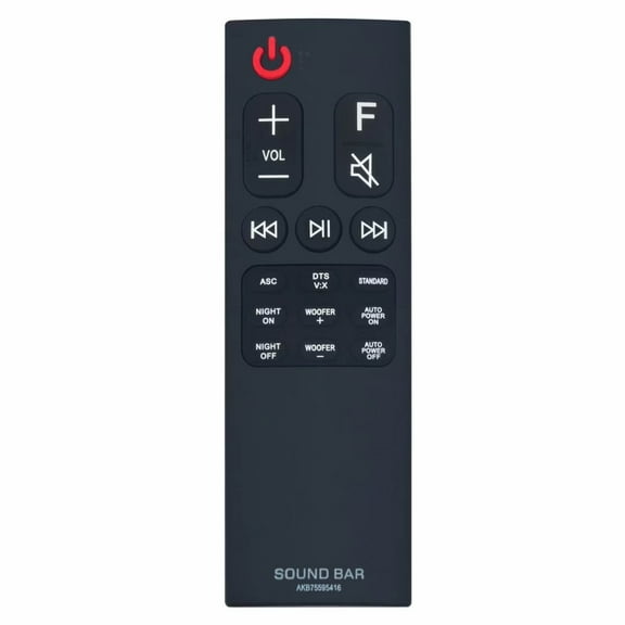 NEW Replaced AKB75595416 remote control for LG Soundbar