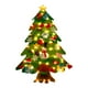 thumbnail image 2 of Árbol De Navidad De Fieltro Árbol De Navidad Suave De Bricolaje Con Adornos Y Luces De Cadena Cateissary HA029707-00, 2 of 5