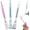 3Pcs (Color Random), variant on Syringe Shaped Gel Ink Pens, 3/6/9/15 Pack Creative Syringe Shaped Gel Pens – Fun Design with Smooth Writing, 0.38mm Black for Office Supplies, (Pen Body Color Random) (6Pcs (Color Random))