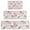 Pioneer Flower Floral, variant on Pioneer Flower Floral Print Pattern Kitchen Rugs Sets Of 3,Kitchen Runner Rugs Non Skid Washable,Decorative Kitchen Floor Mats for Kitchen,Sink,Laundry,17"x30" 17"x47" 17"x59"