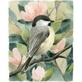 thumbnail image 3 of Popp, Grace 15x18 Black Modern Framed Museum Art Print Titled - Veiled Aviary I, 3 of 5
