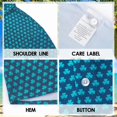 thumbnail image 7 of Men's Hawaiian Shirts Regular Fit Short Sleeve Casual Button Down Summer Tropical Beach Shirts, 7 of 7