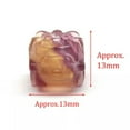thumbnail image 2 of HOOUN Natural Fluorite Animals Statue Stone Carving Quartz Crystal Healing Reiki Decor-1PC Random Colour-Christmas Gift Box, 2 of 2