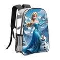 thumbnail image 1 of Frozen 3 Transparent Backpack - Guard Dog Security, Durable and Lightweight, Waterproof Design, Comfortable Straps, 1 of 6