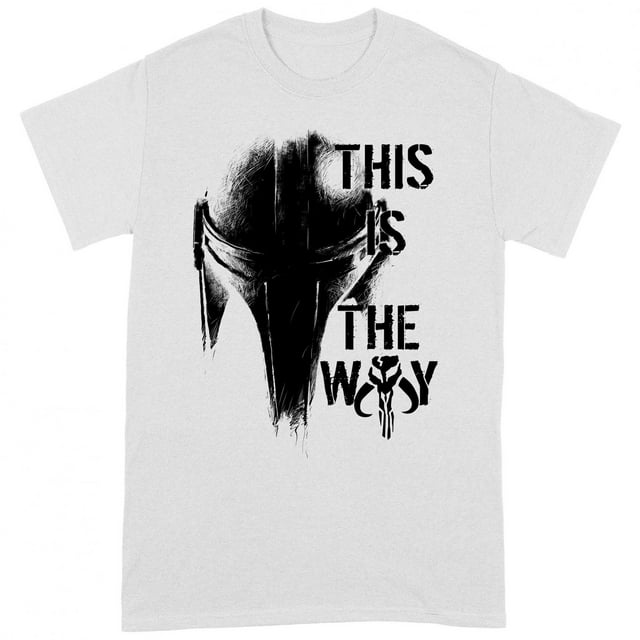 Star Wars: The Mandalorian Adult This Is The Way Helmet T-Shirt
