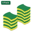 thumbnail image 2 of MR.Siga Cellulose Scrub Sponge Strong Absorbent, Dual-Sided Dishwashing Sponge for Kitchen, 9 Pack, 2 of 8