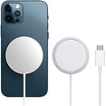 thumbnail image 1 of Cargador de inducción inalámbrico magnético de 15 W para iPhone 14/14 Pro/14 Pro Max/14 Plus/13/13 Pro /13 Pro Max/13 Mini/12/12 Pro Max /11/11 Pro/11 Pro Max/SE/XR / XS Máx/XS/X/8P JM, 1 of 5