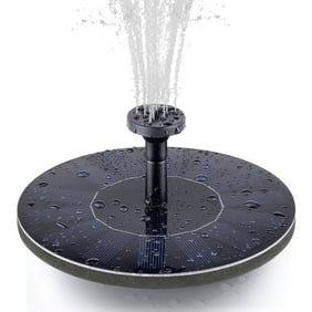 Solar Water Panel Power Fountain Pump Kit Pool Garden Pond