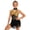 Gold, variant on Kids Girls Sequin Latin Dance Dress Metallic Sleeveless Fringe Bodysuit Ballroom Cha Cha Salsa Tassel Dress Royal Blue 16