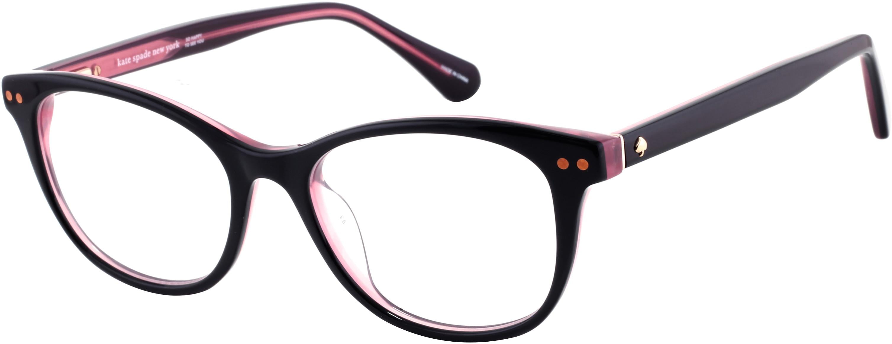 Kate Spade KS Kamila Eyeglasses 03H2 Black Pink 