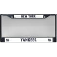 thumbnail image 2 of YANKEES CHROME LICENSE PLATE FRAME, 2 of 2