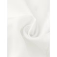thumbnail image 4 of DARING DIVA Women's Elegant Chiffon Button Down Peter Pan Collar Blouse L White, 4 of 6