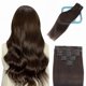 thumbnail image 2 of Extensiones de cabello humano real LORIEN con clip, 40 cm, 90 g, 2 of 6