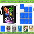 thumbnail image 2 of Carpeta de tarjetas para tarjetas Carpeta de tarjetas coleccionables de 9 bolsillos con 50 fundas extraíbles para 900 tarjetas Álbum de colección de tarjetas de gran diseño creativo Regalo para niños, 2 of 8