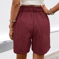 thumbnail image 6 of Generic Womens Shorts Dressy Wide Leg Summer Shorts High Waisted Tailored Pleated Business Casual Work Trouser Shorts, 6 of 6