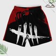 thumbnail image 3 of Dead by Daylight DBD Mens Swim Trunks with Compression Liner Board Shorts Quick Dry Swim Shorts Bathing Suits S, 3 of 8