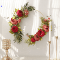 thumbnail image 6 of 18PCS 12 Inch Metal Floral Hoop Centerpiece for Table, Gold Wreath Ring with 18 PCS Wood Holder Stands, Hoop Rings, 6 of 8