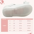 thumbnail image 6 of Apakowa Girls Kids Princess Shoes Flat Shoes Mary Jane Shoes (Color : White, Size : 3 Infant), 6 of 7
