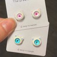thumbnail image 2 of Kiss Jewelry-pendientes de tuerca con ojos de monstruo para mujer y niña, aretes con forma de Animal, Y2K, Kpop, regalos de fiesta, Punk, 2023, 2 of 4
