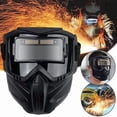 thumbnail image 2 of Gafas de Soldadura con Oscurecimiento Automático, Protector Trabajo, Banda Ajustable, Máscara Soldador , Cubierta ., 2 of 5